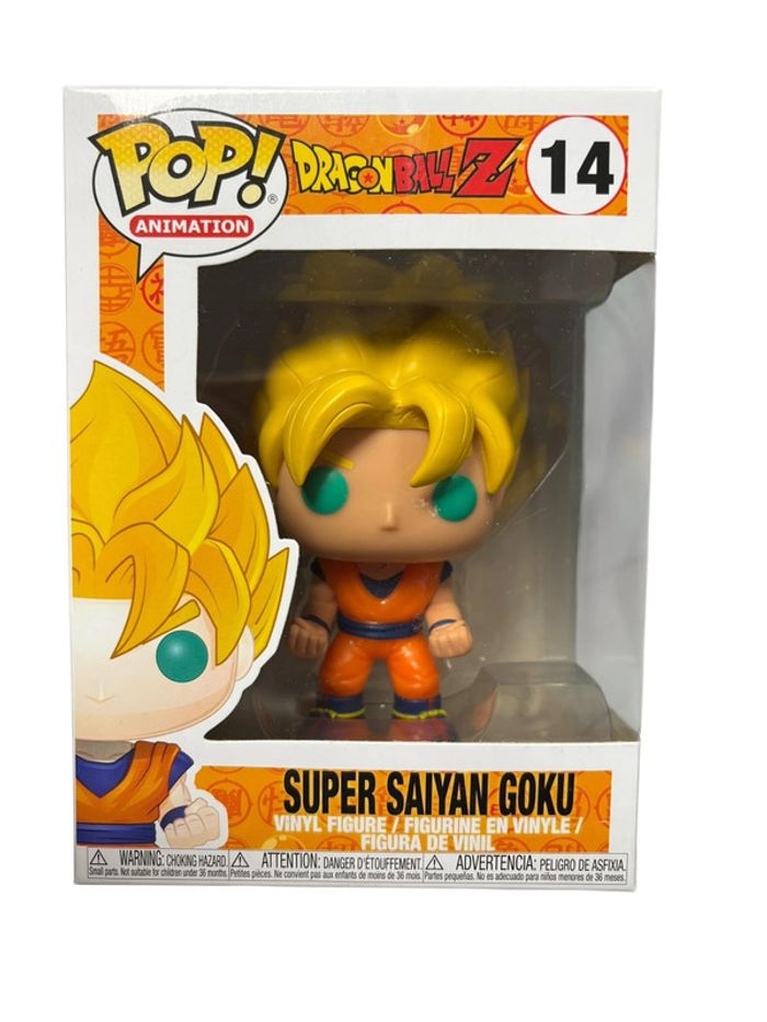 Figurine Funko Pop Dragon Ball Z Super Saiyan Goku 14 neuf
