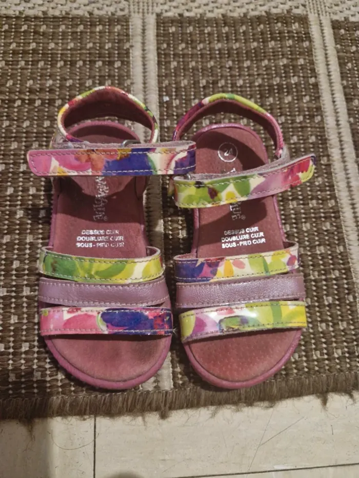 Sandales 24 cuir