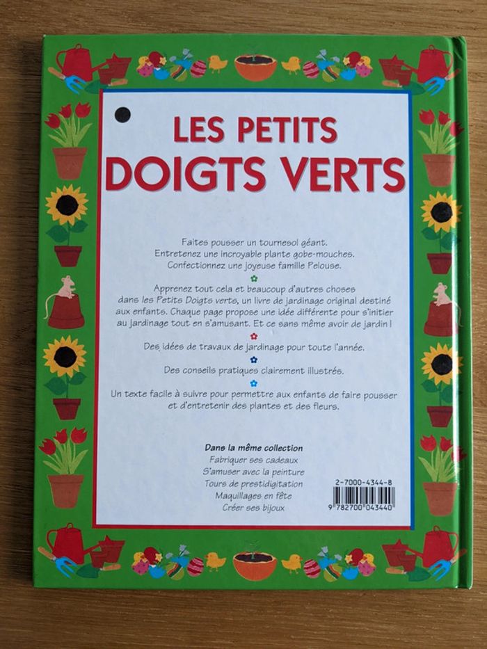 Livre loisirs créatifs enfants doigts verts - photo numéro 6