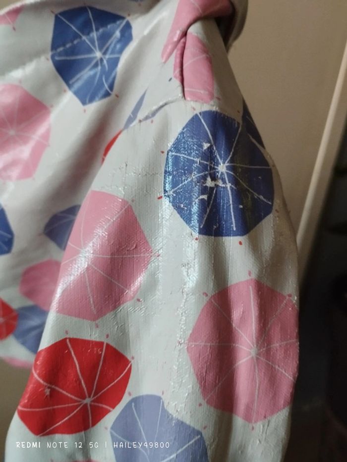 Imperméable DPAM motif parapluie  taille 8 ans - photo numéro 7
