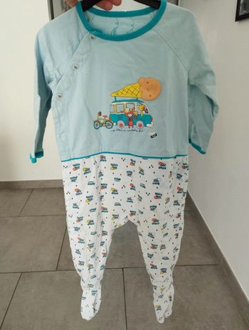Pyjama taille 18 mois marchand de glaces