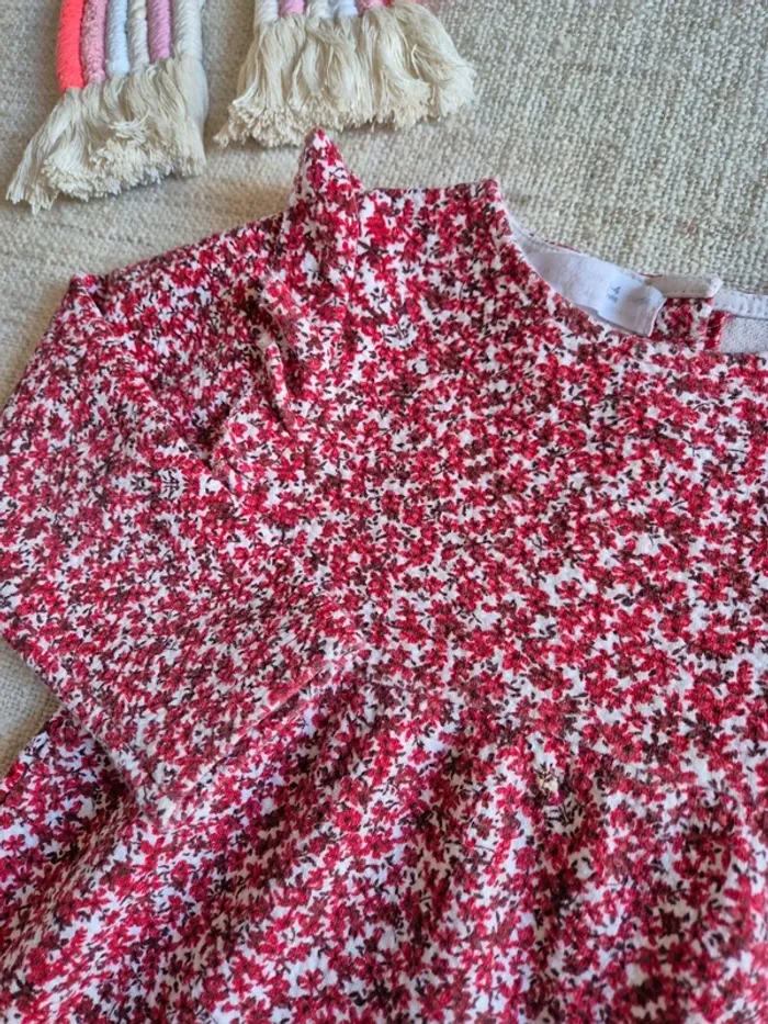 Robe fleurie Zara 104 - photo numéro 2