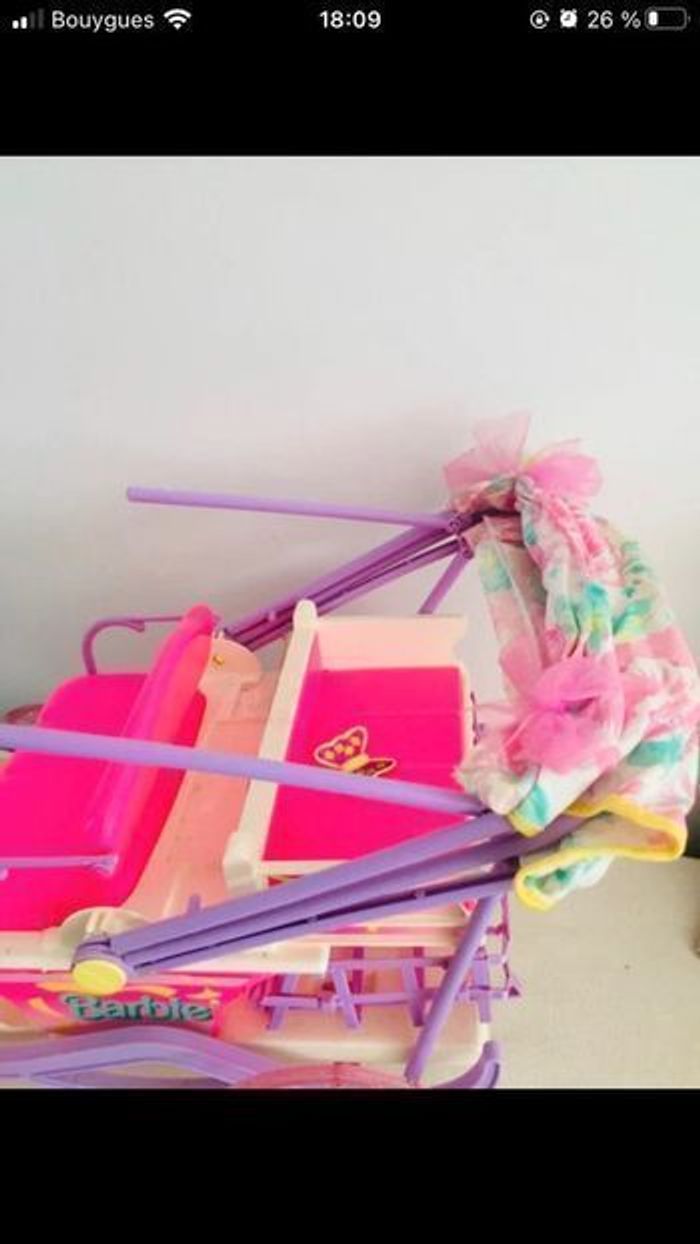 Barbie vintage années 90 cheval et sa calèche - photo numéro 8