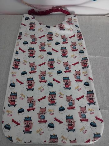 Bavoir  maternelle long cou élastique