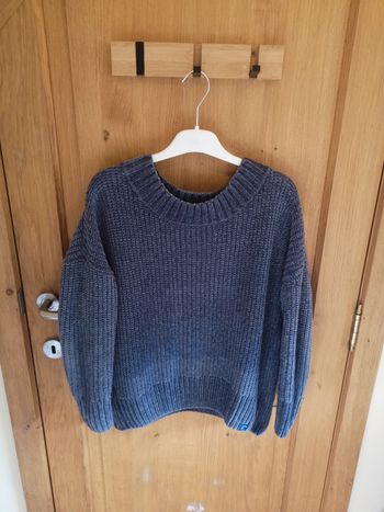 Pull d'hiver chaud Superdry Xs en bleu matière douce