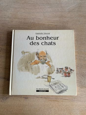 Livre Au bonheur des chats éditions Casterman