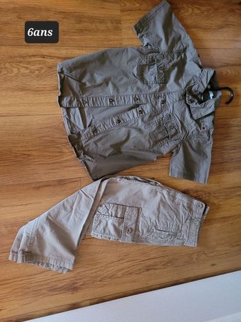 Chemise + pantalon  taille 6ans