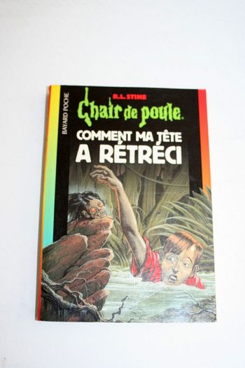 Chair de poule n°27 Comment ma tête a rétréci de R.L.Stine, Bayard