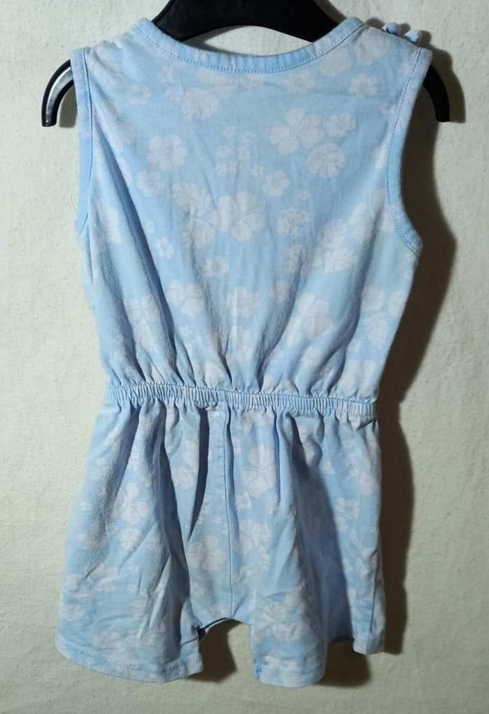 combinaison short bleue Mots d'Enfants - photo numéro 2