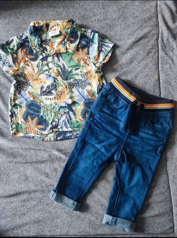 Ensemble tape à l'oeil taille 6 mois