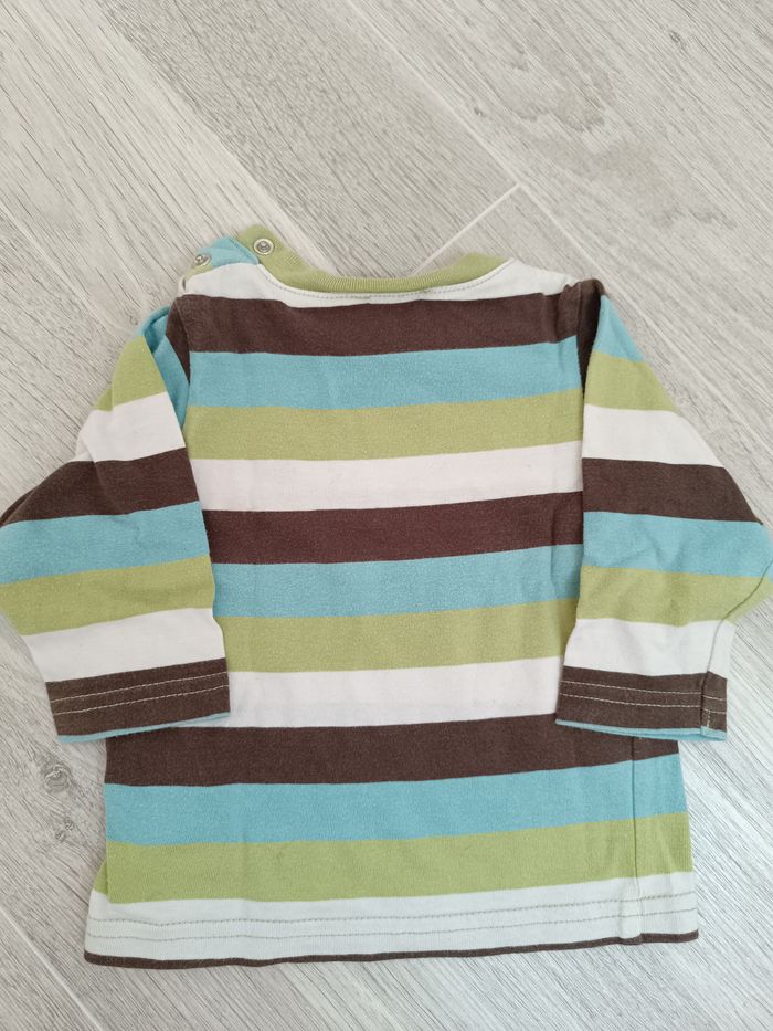 T-shirt manches longues 6 mois - photo numéro 3