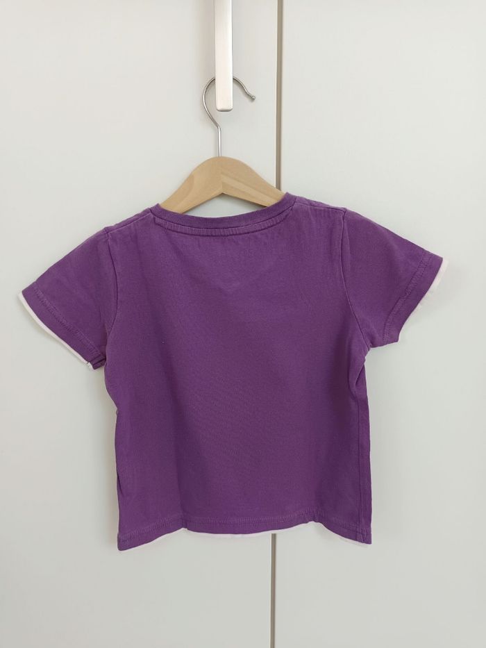 T-shirt violet Kim & Lou 4 ans - photo numéro 8