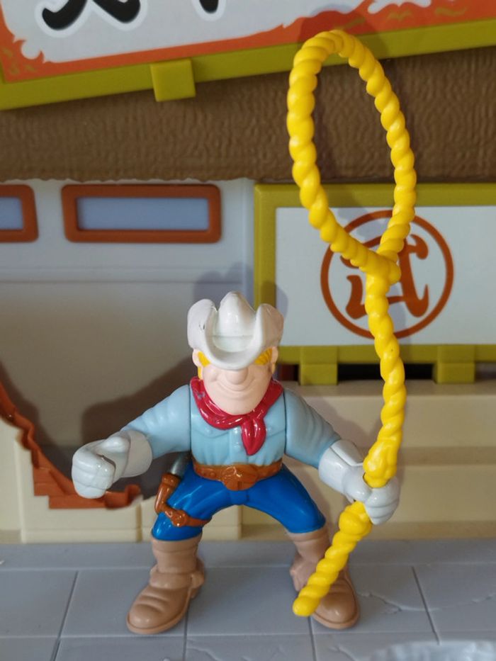 Figurine Vintage 1996 Fisher Price Cow Boy Great Adventures western FP Figure