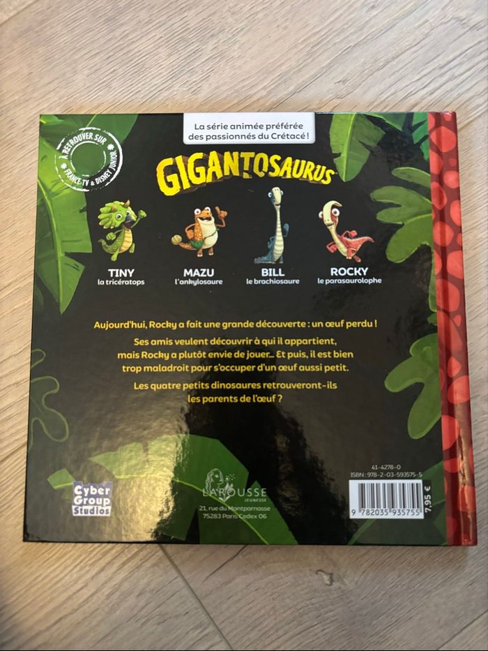 Livre gigantosaurus des 6 ans - photo numéro 2