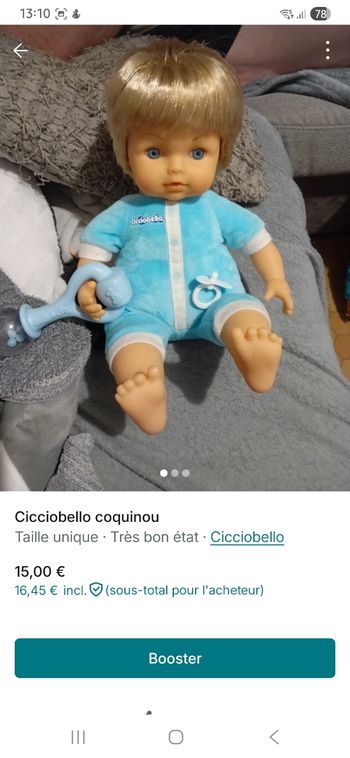 Cicciobello coquinou