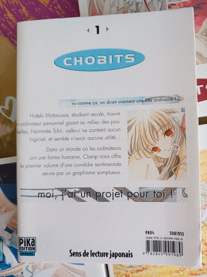 Chobits T1 à 4 - photo numéro 2