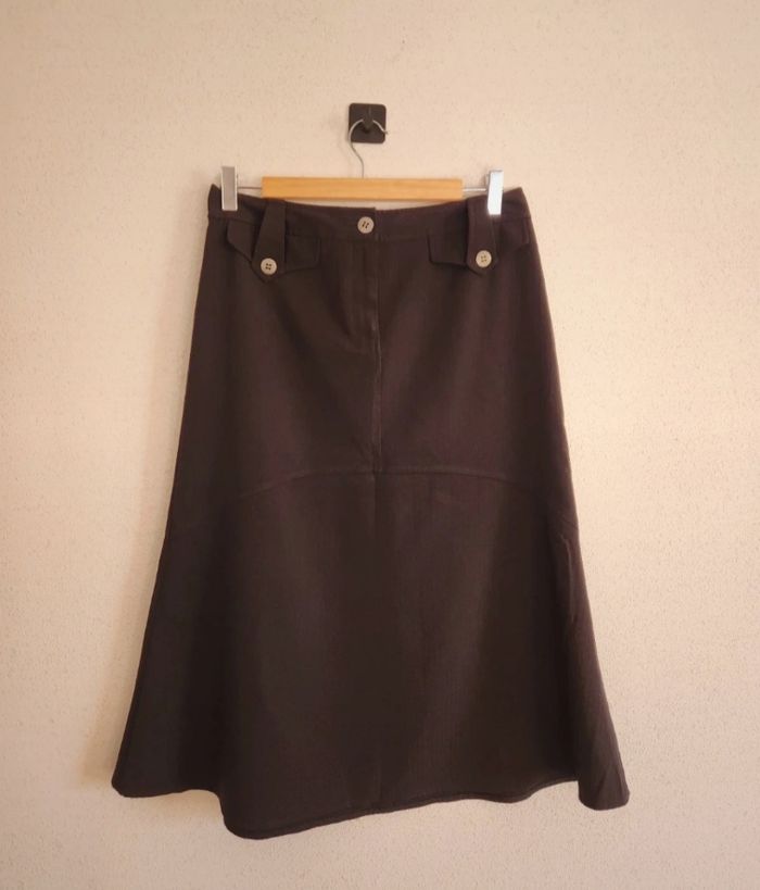 Jupe mi-longue noire Kiabi taille 40 – Très bon état - photo numéro 6