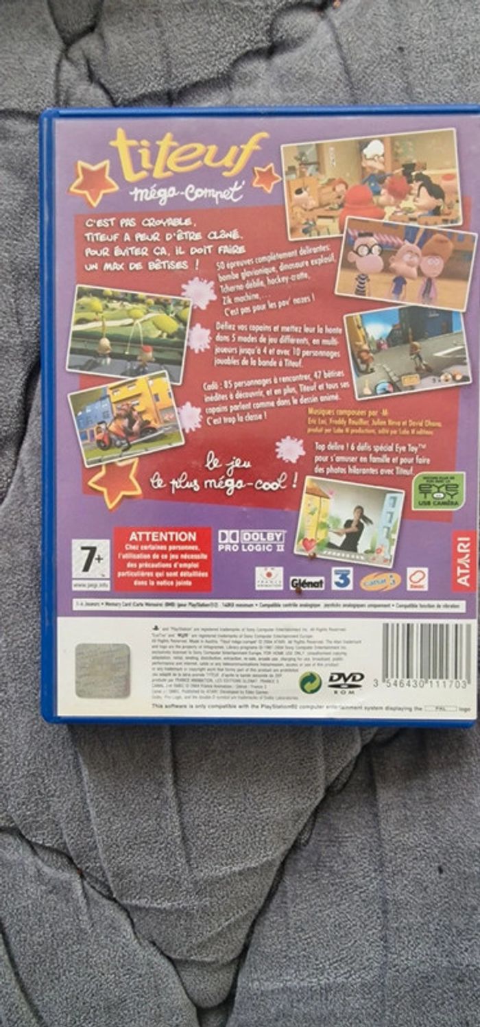 Titeuf Mega Compet' PS2 - photo numéro 2