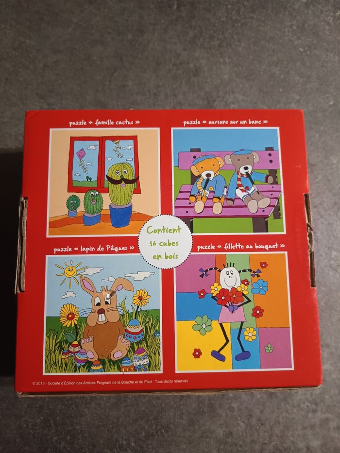 Puzzles cubes en bois - photo numéro 8