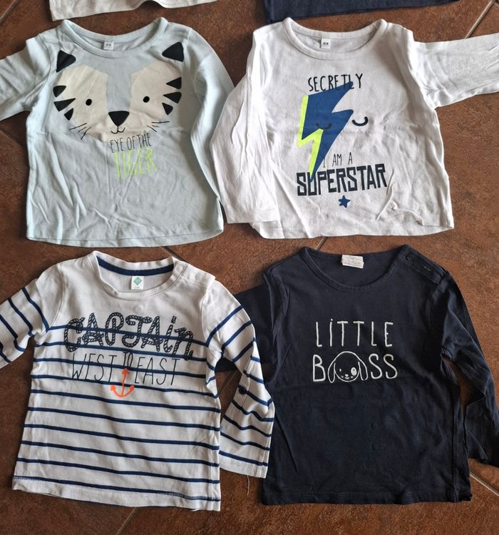 Lot tee-shirts manche longue 2ans - photo numéro 3
