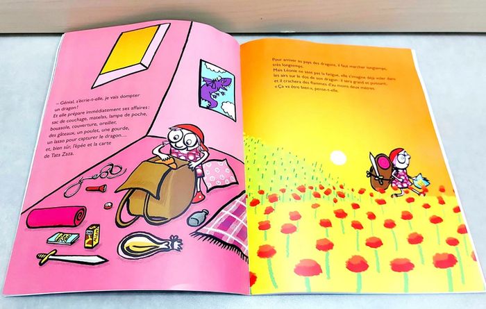 🌺 Livre (école des loisirs) : Dragon chéri - photo numéro 3