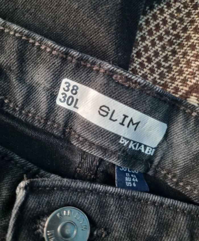 Jeans noir slim 38 - photo numéro 3