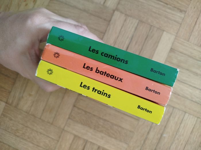 Lot 3 livres les camions / les bateaux/ les trains - photo numéro 2