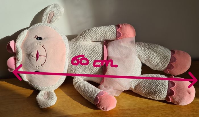 Grande Peluche Doudou Le Mouton Câlin 60 cm - photo numéro 4