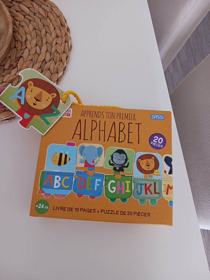 Puzzle apprends ton premier alphabet