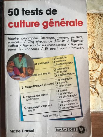 50 tests de culture générale