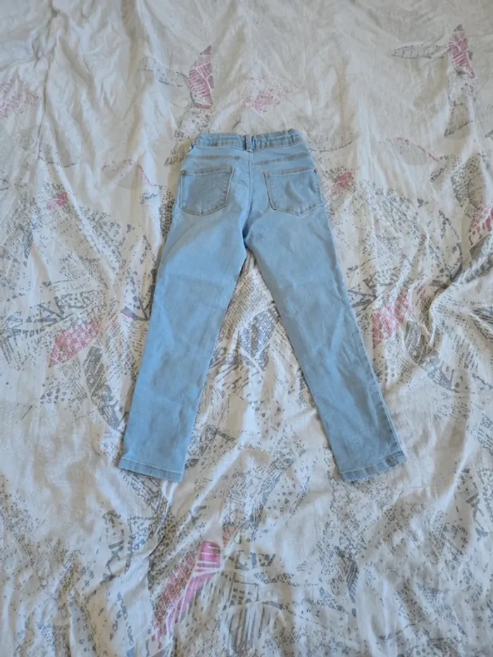 Jeans skinny fille taille 7ans kiabi - photo numéro 4
