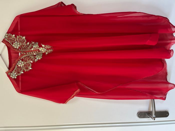 Gandoura de fête fille - photo numéro 5