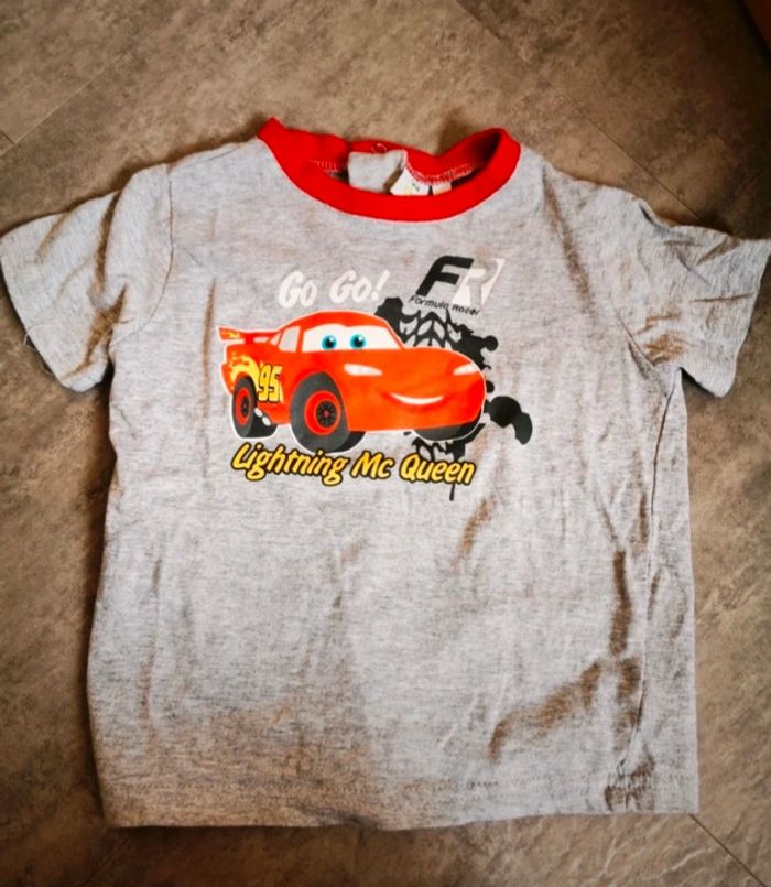 T-shirt bébé garçon 2 ans Cars