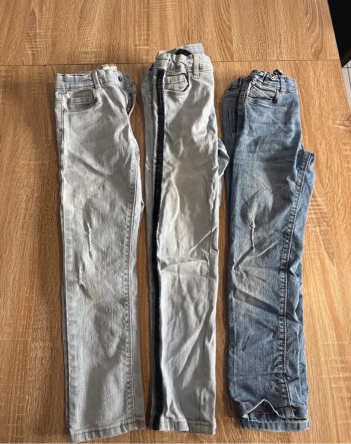 Lot jeans 7 ans - photo numéro 2