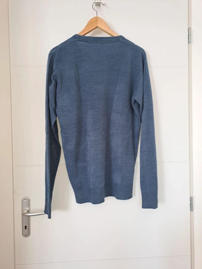 Pull bleu Custer - photo numéro 2