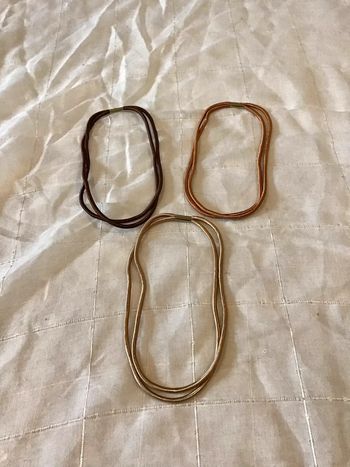 3 bandeaux cheveux forme élastique taille unique adulte