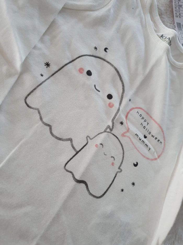 Tee shirt 9 mois Halloween 🎃 Neuf Kiabi - photo numéro 2