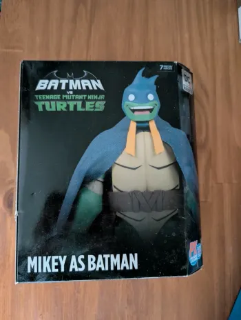 Figurine SDCC 2019 Batman Vs TMNT Mikey As Batman import Us Neuf scellé
