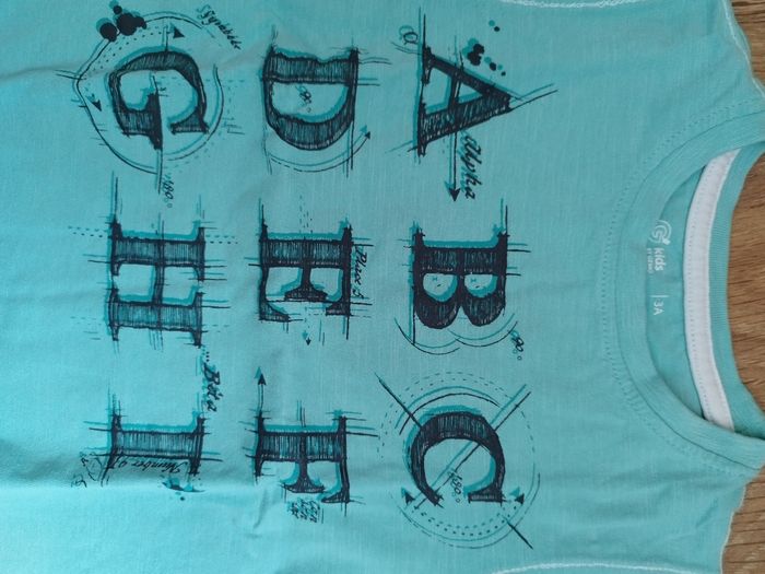 T-shirt manches courtes vert Gémo - 3 ans - photo numéro 2