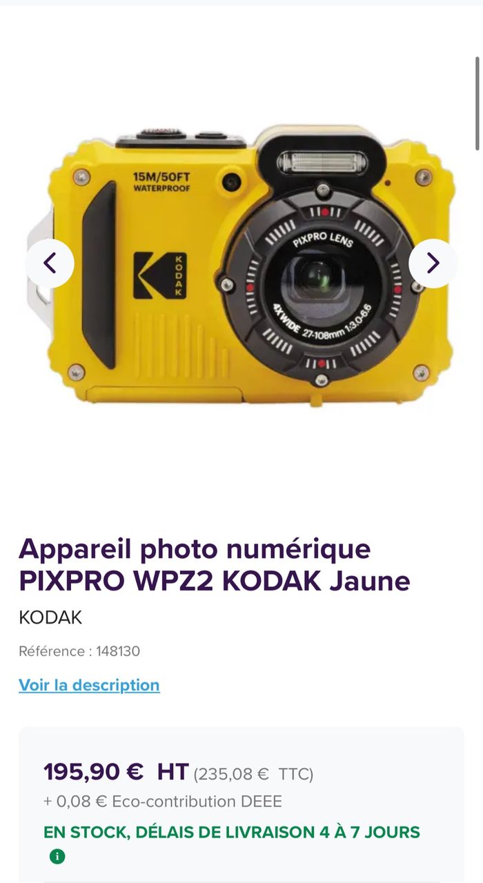 Appareil photo