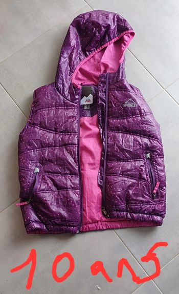 Manteau sans manche 10 ans