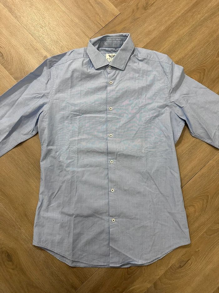 Chemise bleu