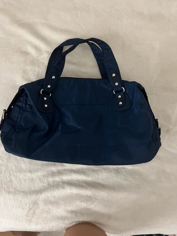 petit sac a main bleu marine