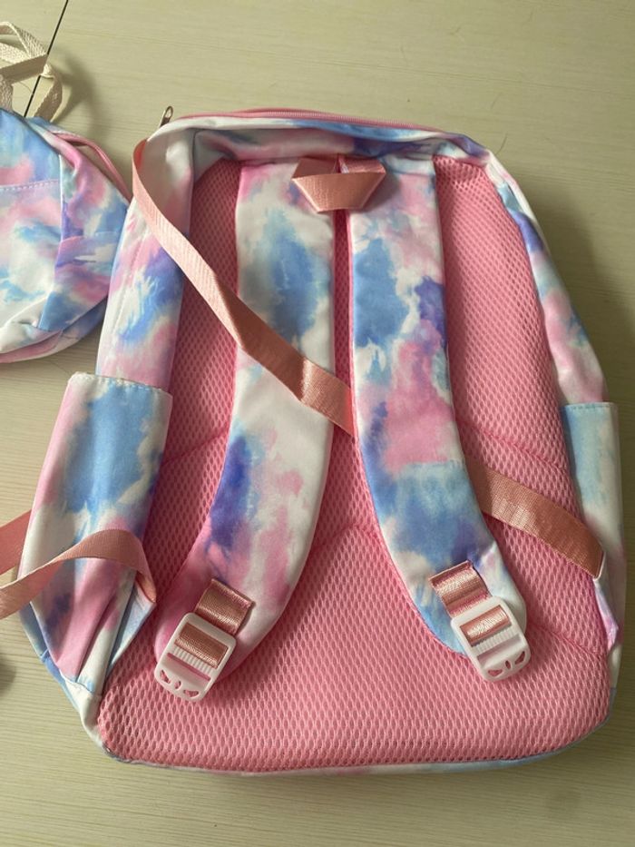 Cartable sac goûté ou sport et trousse neuf stitch - photo numéro 5