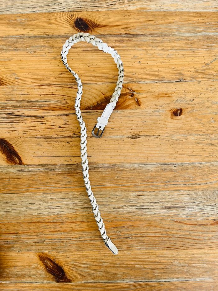 Ceinture filles argentée