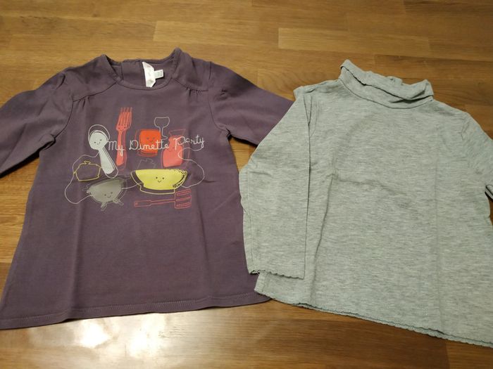 T-shirts fille 18 mois