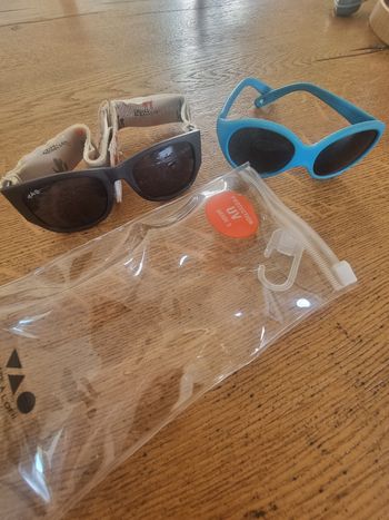 Lunettes de soleil bébé 2 paires