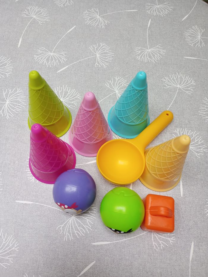 Lot jouets bain sable - photo numéro 2