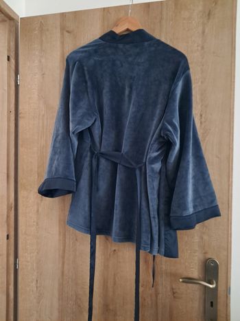 Robe de chambre marine