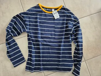 Pull léger okaidi neuf avec étiquette